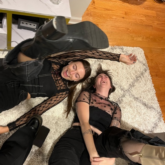 Zara Contrast Stitch Corset Top - Picture 4 of 4